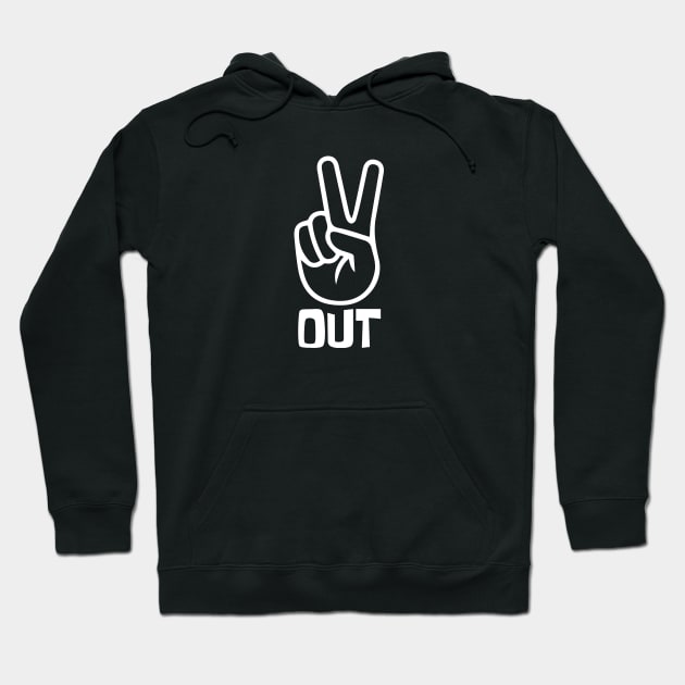 Peace Out Hoodie by Vince and Jack Official